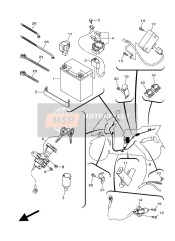 8DM819501100, Relais Complet, Yamaha, 3